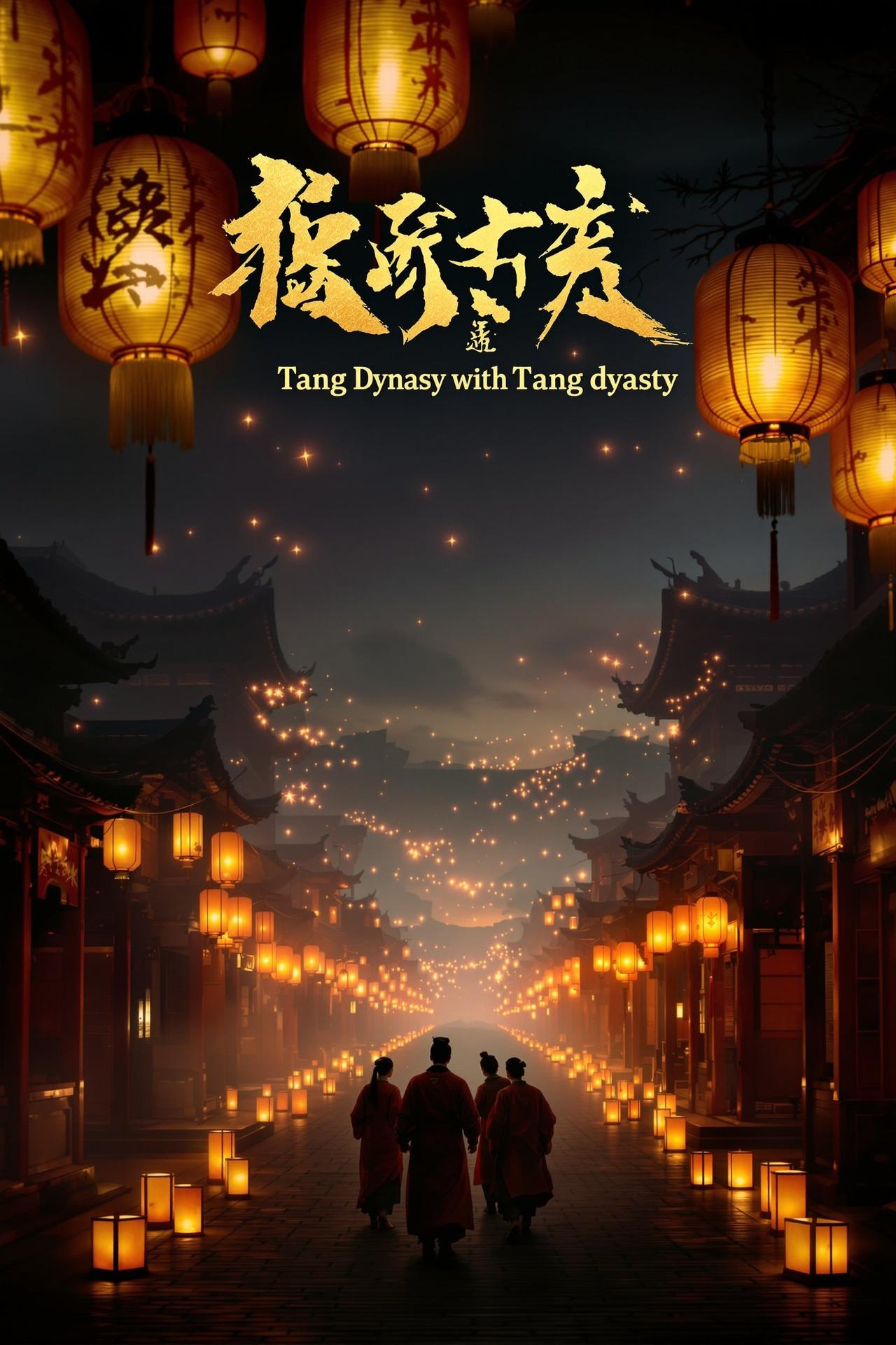 影院八戒出品《长安十二时辰》古装悬疑影视作品高清海报